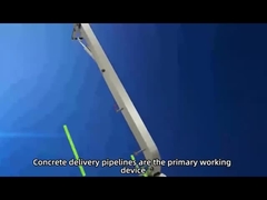 125*R385-29 펌프 벡트 튜브 빨간색 및 콘크리트 펌프 트럭에 맞춤형 스타일